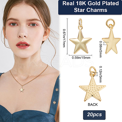 Brass Pendants KK-BBC0015-30A-1