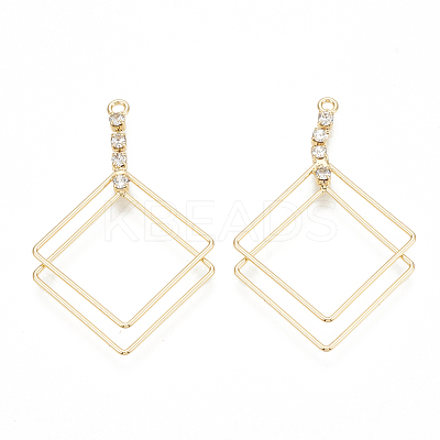 Brass Pendants KK-Q750-046G-1
