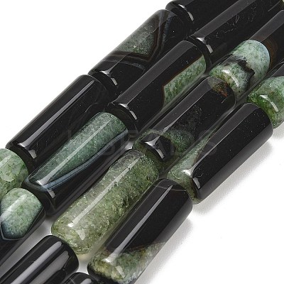 Natural Agate Beads Strands GG-L001-A01-01F-1