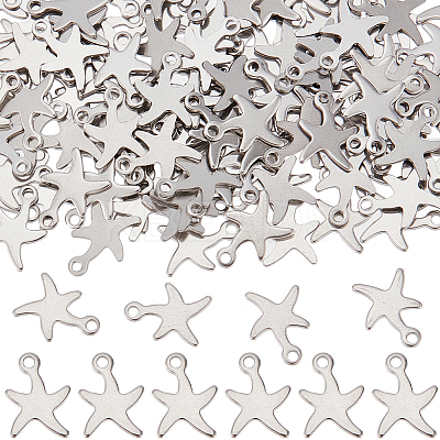 150Pcs 304 Stainless Steel Charms STAS-SC0008-64-1