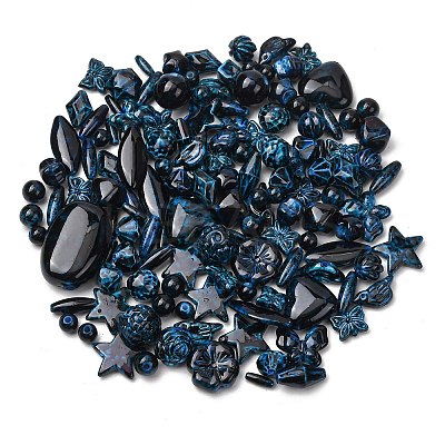 Opaque Acrylic Beads OACR-Z041-02-1