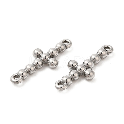 Non-Tarnish 304 Stainless Steel Connector Charms STAS-D084-14P-1