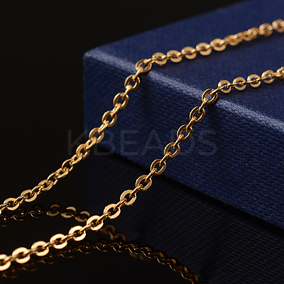3.28 Feet 304 Stainless Steel Cable Chains X-CHS-L014-16G-1