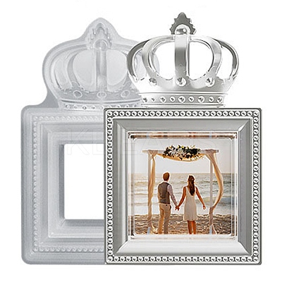 Crown Theme DIY Photo Frame Silicone Molds DIY-P074-01A-1