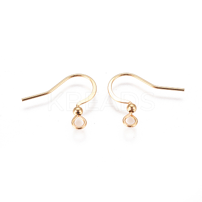 304 Stainless Steel French Earring Hooks X-STAS-F227-25-G-1