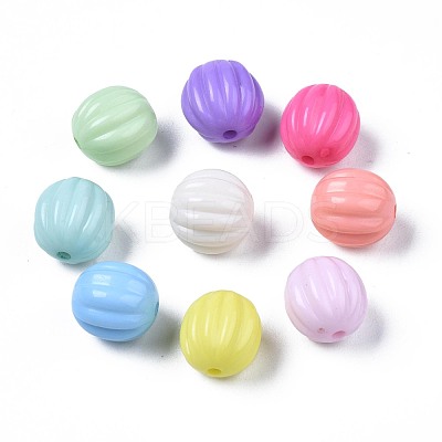Opaque Acrylic Beads MACR-S272-67-1