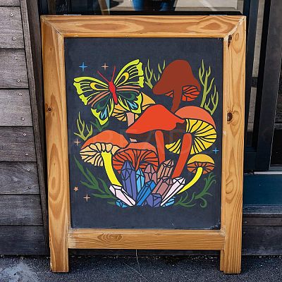 Plastic Reusable Drawing Painting Stencils Templates DIY-WH0172-538-1