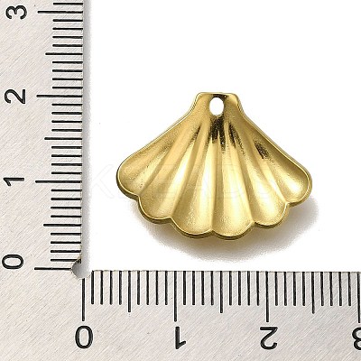 Ion Plating(IP) 304 Stainless Steel Pendants STAS-U031-09G-1