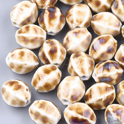 Handmade Porcelain Beads PORC-S498-47N-1