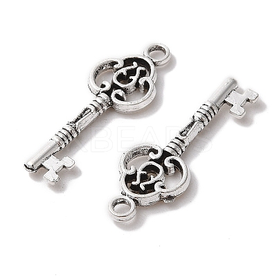 Tibetan Style Alloy Skeleton Key Pendants LS-X-TIBEP-Q043-014-RS-1