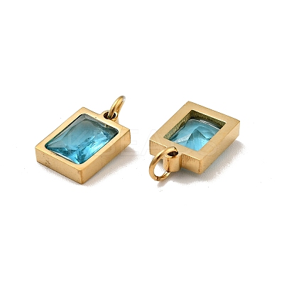 PVD Vacuum Plating 304 Stainless Steel Pendants STAS-D189-03G-B11-1