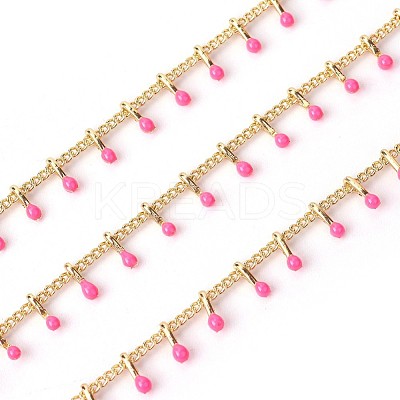 Handmade Enamel Beaded Chains CHC-P007-D02-1