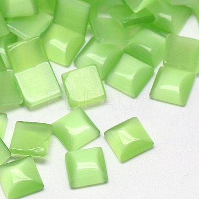 Cat Eye Cabochons CE-J006-12x12mm-M-1