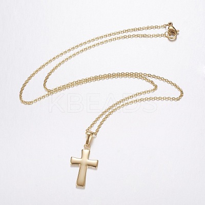 304 Stainless Steel Pendant Necklaces NJEW-P134-07-1