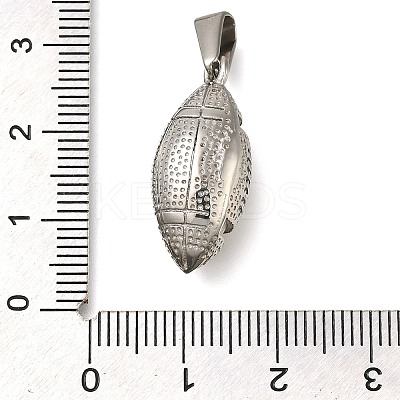 304 Stainless Steel Pendants STAS-Z113-16P-1