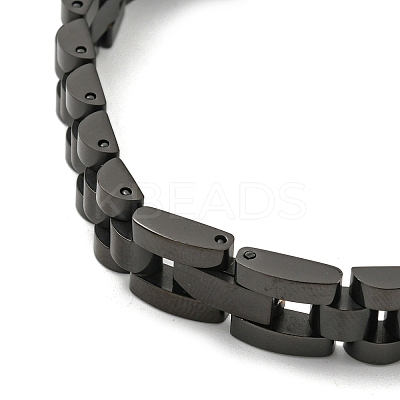 Ion Plating(IP) 304 Stainless Steel Thick Link Chain Bracelet BJEW-G649-10B-M-1