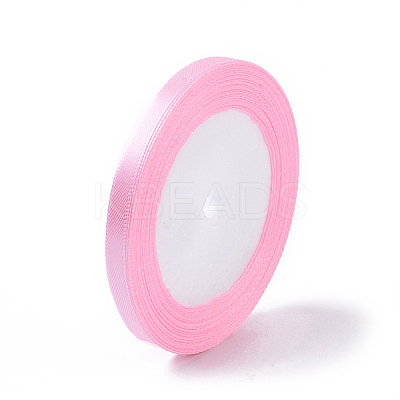 Breast Cancer Pink Awareness Ribbon Making Materials Satin Ribbon for Wedding Decoration X-RC6mmY004-1