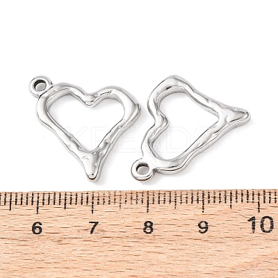 304 Stainless Steel Textured Pendants LS-STAS-A133-05P-1