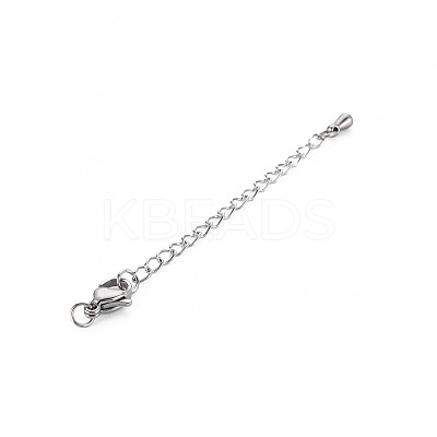 Tarnish Resistant 304 Stainless Steel Chain Extender X-STAS-N088-39P-1