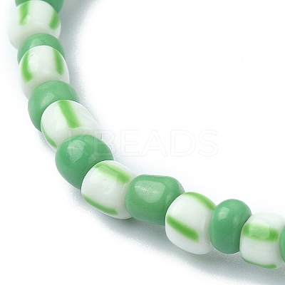 Glass Seed Beaded Stretch Bracelets BJEW-JB09510-1