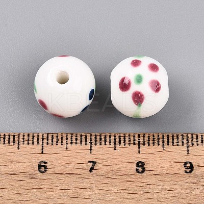 Handmade Porcelain Beads PORC-N009-05A-1