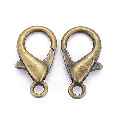 Zinc Alloy Lobster Claw Clasps E107-AB-1