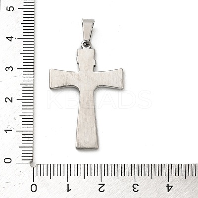 304 Stainless Steel Pendants STAS-P400-11E-P-1