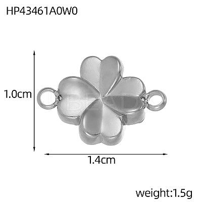 304 Stainless Steel Connector Links STAS-OY009-25P-1