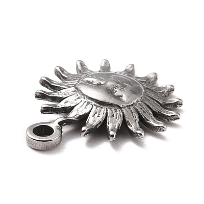 Non-Tarnish 304 Stainless Steel Charms X-STAS-B024-66P-1