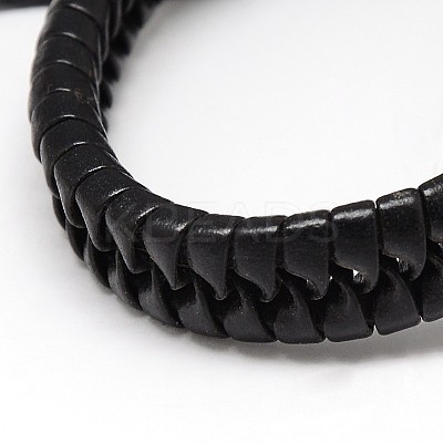 Trendy Unisex Casual Style Imitation Leather and Leather Bracelets LS-X-BJEW-L302-01-1