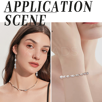 50Pcs Large Hole Pearl Beads PEAR-LT0001-09B-1