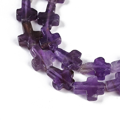 Natural Amethyst Beads Strands G-I369-A23-02-1