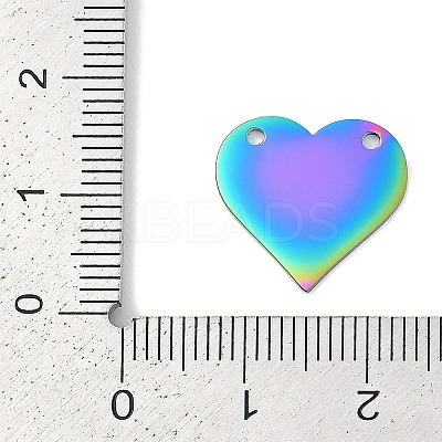 Ion Plating(IP) 304 Stainless Steel Stamping Blank Tag Pendants LS-STAS-I311-17A-RC-1