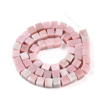 Natural Pink Opal Beads Strands G-T140-44A-02-1