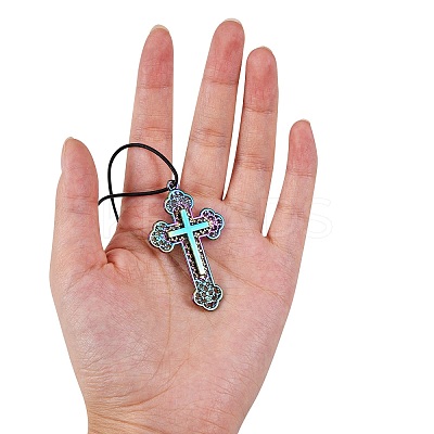 8Pcs 4 Styles Alloy Big Pendants FIND-SZ0001-45-1