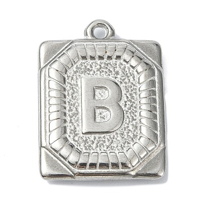 Anti-Tarnish 304 Stainless Steel Pendants STAS-U033-01P-B-1