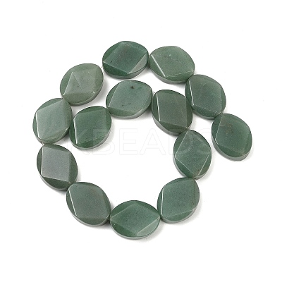 Natural Green Aventurine Beads Strands G-U018-D01-01-1