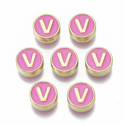 Alloy Enamel Beads LS-ENAM-S122-028V-NR-1