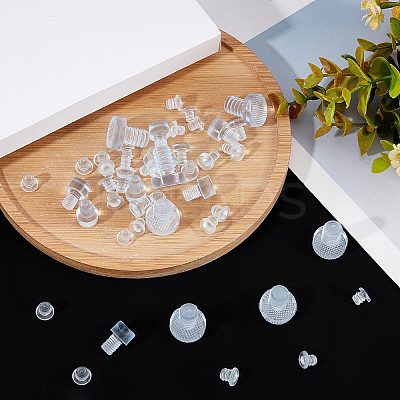 150Pcs 5 Style Synthetic Rubber Cabinet Bumper Anti Collision Pad DJEW-GF0001-52-1