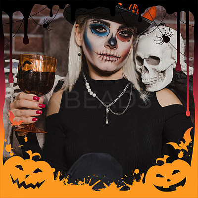 60Pcs Halloween Alloy Pendants FIND-UN0002-50P-1