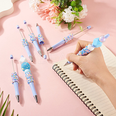 8Pcs Star Sequin Ball-Point Pen FIND-TA0006-16-1