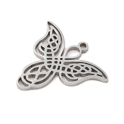Non-Tarnish 5Pcs 201 Stainless Steel Pendants STAS-B064-16P-1