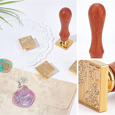 DIY Scrapbook Wax Seal Stamp Sets AJEW-WH0530-001-1