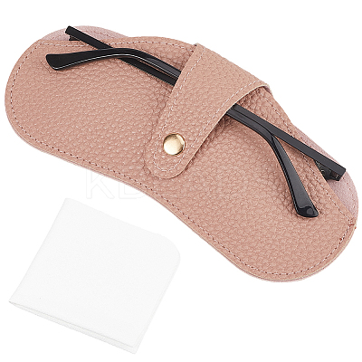 PU Leather Eyeglasses Case AJEW-CN0003-59D-1