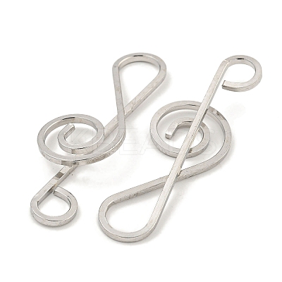 Non-Tarnish 304 Stainless Steel Big Pendants STAS-A099-16P-1