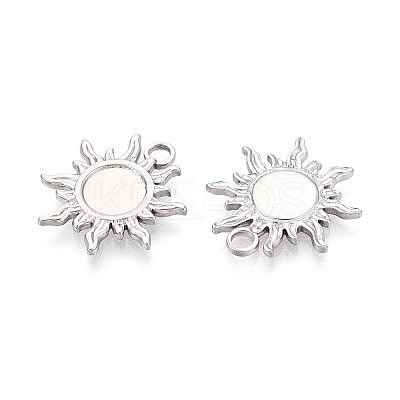 Non-Tarnish 201 Stainless Steel Pendants STAS-N098-140P-1