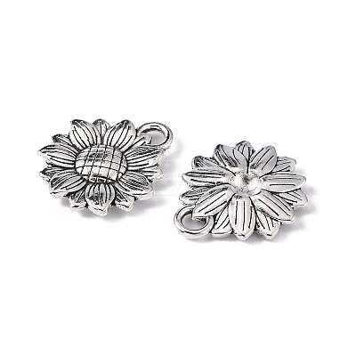 Sunflower Tibetan Style Alloy Pendants LS-TIBEP-R344-35AS-LF-1