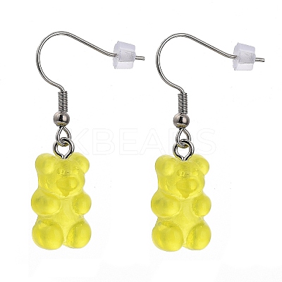 Resin Dangle Earrings EJEW-JE04252-06-1