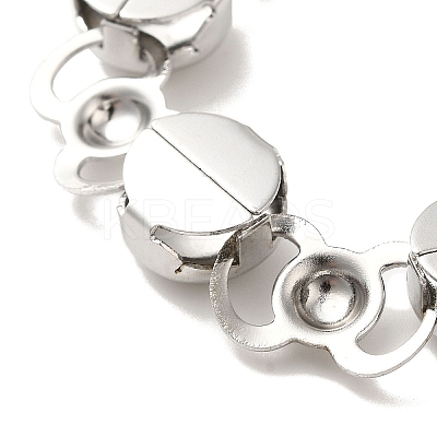 Non-Tarnish Handmade 304 Stainless Steel Necklaces NJEW-Q333-02A-01-1