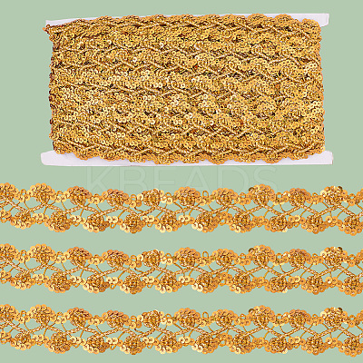 Metallic Braided Lace Trim OCOR-WH20020-23B-1